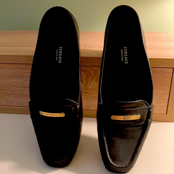 Versace mocassin authentic Italian shoes
